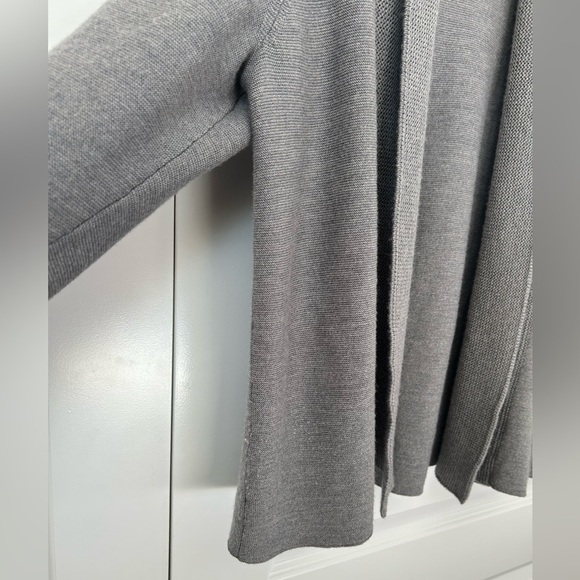 Eileen Fisher 1X Merino Wool Open Front Cardigan - Picture 5 of 8